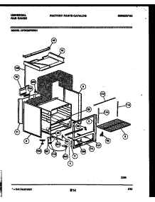 04 - Body Parts parts for Frigidaire Range CP240SP2W1 from AppliancePartsPros.com