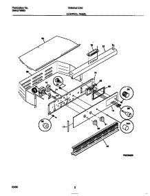 02 - Control Panel parts for Frigidaire Oven TEB554CCB2 from AppliancePartsPros.com