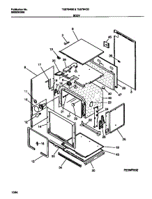 03 - Body parts for Frigidaire Oven TEB794CBSA from AppliancePartsPros.com