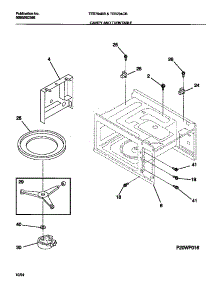 07 - Cavity And Turntable parts for Frigidaire Oven TEB794CBSA from AppliancePartsPros.com