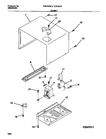 08 - Cabinet parts for Frigidaire Oven TEB794CBSA from AppliancePartsPros.com