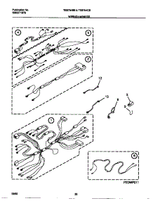 12 - Wiring Harness parts for Frigidaire Oven TEB794BBBB from AppliancePartsPros.com