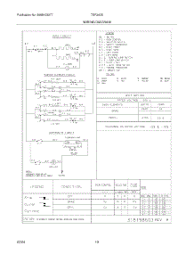 10 - Wiring Diagram parts for Tappan Range TEF242BW2 from AppliancePartsPros.com