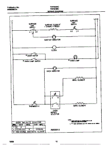 07 - Wiring Diagram parts for Frigidaire Range TEF322SCDC from AppliancePartsPros.com
