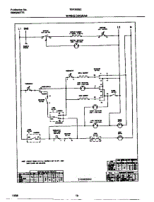 06 - Wiring Diagram parts for Frigidaire Range TEF350SCDC from AppliancePartsPros.com