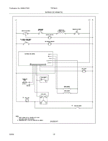 10 - Wiring Schematic parts for Tappan Range TEF364AQJ from AppliancePartsPros.com