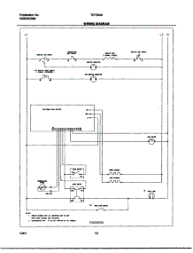 10 - Wiring Diagram parts for Tappan Range TEF364AQC from AppliancePartsPros.com