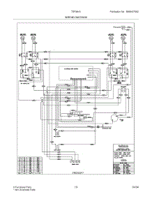 11 - Wiring Diagram parts for Tappan Range TEF364ASJ from AppliancePartsPros.com