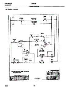 06 - Wiring Diagram parts for Frigidaire Range TEF350SCDE from AppliancePartsPros.com