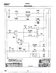 06 - Wiring Diagram parts for Frigidaire Range TEF352SCWC from AppliancePartsPros.com