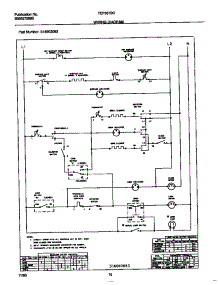 06 - Wiring Diagram parts for Frigidaire Range TEF357BCWB from AppliancePartsPros.com