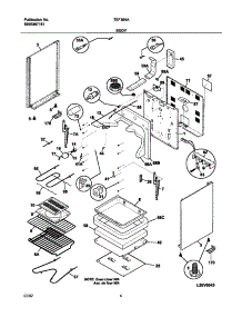 05 - Body parts for Tappan Range TEF364ASD from AppliancePartsPros.com