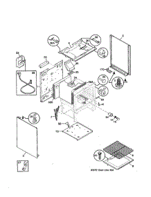 Body parts for Tappan Range NHP05AMM from AppliancePartsPros.com