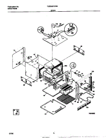 03 - Body parts for Frigidaire Oven TEB500CCB2 from AppliancePartsPros.com
