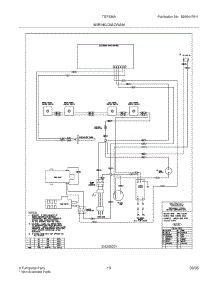 13 - Wiring Diagram parts for Tappan Range TGF336ASJ from AppliancePartsPros.com