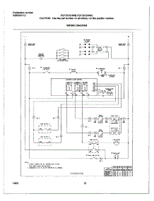 12 - Wiring Diagram parts for Tappan Range TGF351SHWC from AppliancePartsPros.com
