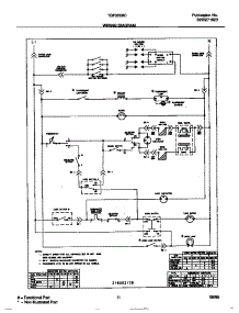 07 - Wiring Diagram parts for Frigidaire Range TGF355BCWA from AppliancePartsPros.com