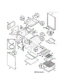 Body parts for Tappan Range TGF355CGSB from AppliancePartsPros.com