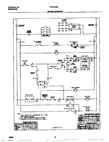 07 - Wiring Diagram parts for Frigidaire Range TGF354SCDC from AppliancePartsPros.com