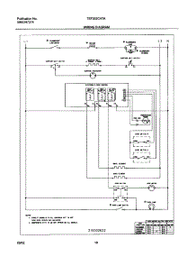 10 - Wiring Diagram parts for Tappan Range TEF352CHTA from AppliancePartsPros.com