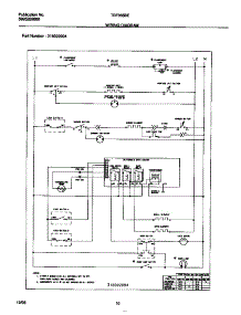 06 - Wiring Diagram parts for Frigidaire Range TEF365BEWB from AppliancePartsPros.com