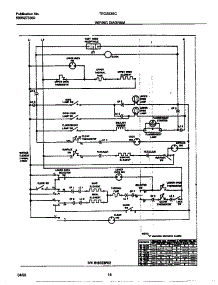 09 - Wiring Diagram parts for Frigidaire Range TEO353SCDA from AppliancePartsPros.com