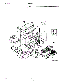 04 - Body parts for Frigidaire Oven TGB504CCB1 from AppliancePartsPros.com