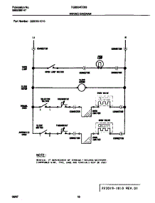 06 - Wiring Diagram parts for Frigidaire Oven TGB504CCB3 from AppliancePartsPros.com