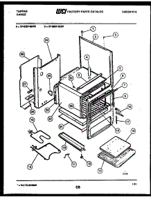 06 - Body Parts parts for Frigidaire Range 37-0007-00-07 from AppliancePartsPros.com