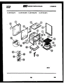 05 - Body Parts parts for Frigidaire Range 37-1118-23-03 from AppliancePartsPros.com