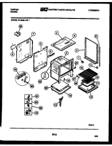 05 - Body Parts parts for Frigidaire Range 37-2639-00-01 from AppliancePartsPros.com