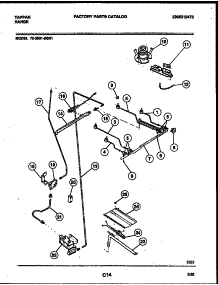 06 - Burner, Manifold And Gas Control parts for Frigidaire Range 72-3651-00-01 from AppliancePartsPros.com