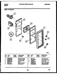 08 - Control Panel parts for Frigidaire Range 72-3651-00-01 from AppliancePartsPros.com