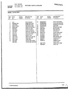Gas Range Page 13 parts for Tappan Range 72-3651-00 from AppliancePartsPros.com