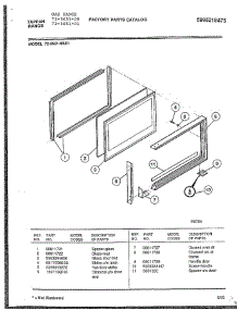 Gas Range Page 11 parts for Tappan Range 72-3651-01 from AppliancePartsPros.com