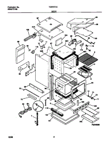 04 - Body parts for Frigidaire Oven TGB557CCSA from AppliancePartsPros.com