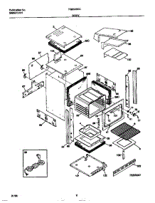 04 - Body parts for Frigidaire Oven TGB500CCB1 from AppliancePartsPros.com