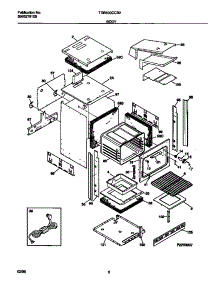04 - Body parts for Frigidaire Oven TGB500CCB2 from AppliancePartsPros.com
