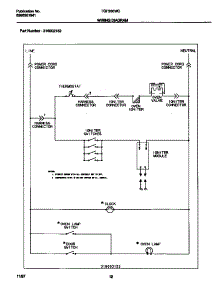 07 - Wiring Diagram parts for Frigidaire Range TGF330WCDE from AppliancePartsPros.com