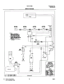 13 - Wiring Diagram parts for Tappan Range TGF317AWB from AppliancePartsPros.com