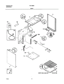 09 - Body parts for Tappan Range TGF336BHWE from AppliancePartsPros.com