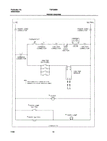 12 - Wiring Diagram parts for Tappan Range TGF336BHWE from AppliancePartsPros.com