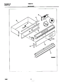 02 - Backguard parts for Frigidaire Oven TGB557CCB1 from AppliancePartsPros.com