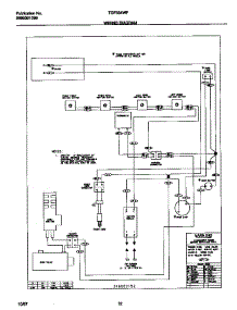 07 - Wiring Diagram parts for Frigidaire Range TGF334WFSC from AppliancePartsPros.com