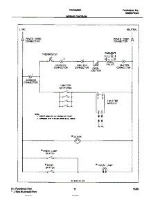 07 - Wiring Diagram parts for Frigidaire Range TGF335BCDB from AppliancePartsPros.com