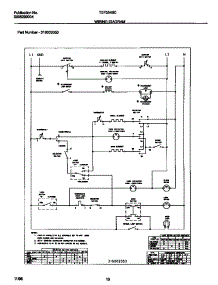 06 - Wiring Diagram parts for Frigidaire Range TEF354BCWD from AppliancePartsPros.com