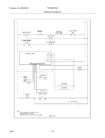10 - Wiring Schematic parts for Tappan Range TEF360MXDSA from AppliancePartsPros.com