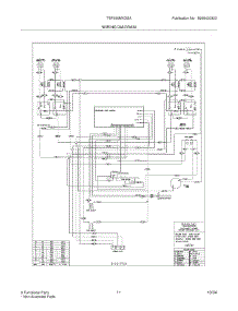 11 - Wiring Diagram parts for Tappan Range TEF360MXDSA from AppliancePartsPros.com