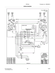 11 - Wiring Diagram parts for Tappan Range TEF364AQG from AppliancePartsPros.com
