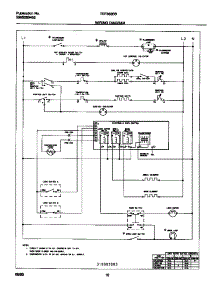 06 - Wiring Diagram parts for Frigidaire Range TEF362BBBB from AppliancePartsPros.com
